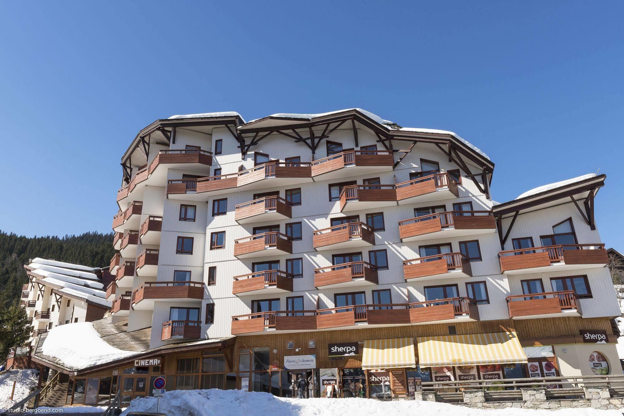Residence Pierre & Vacances Le Britania La Tania Exterior photo